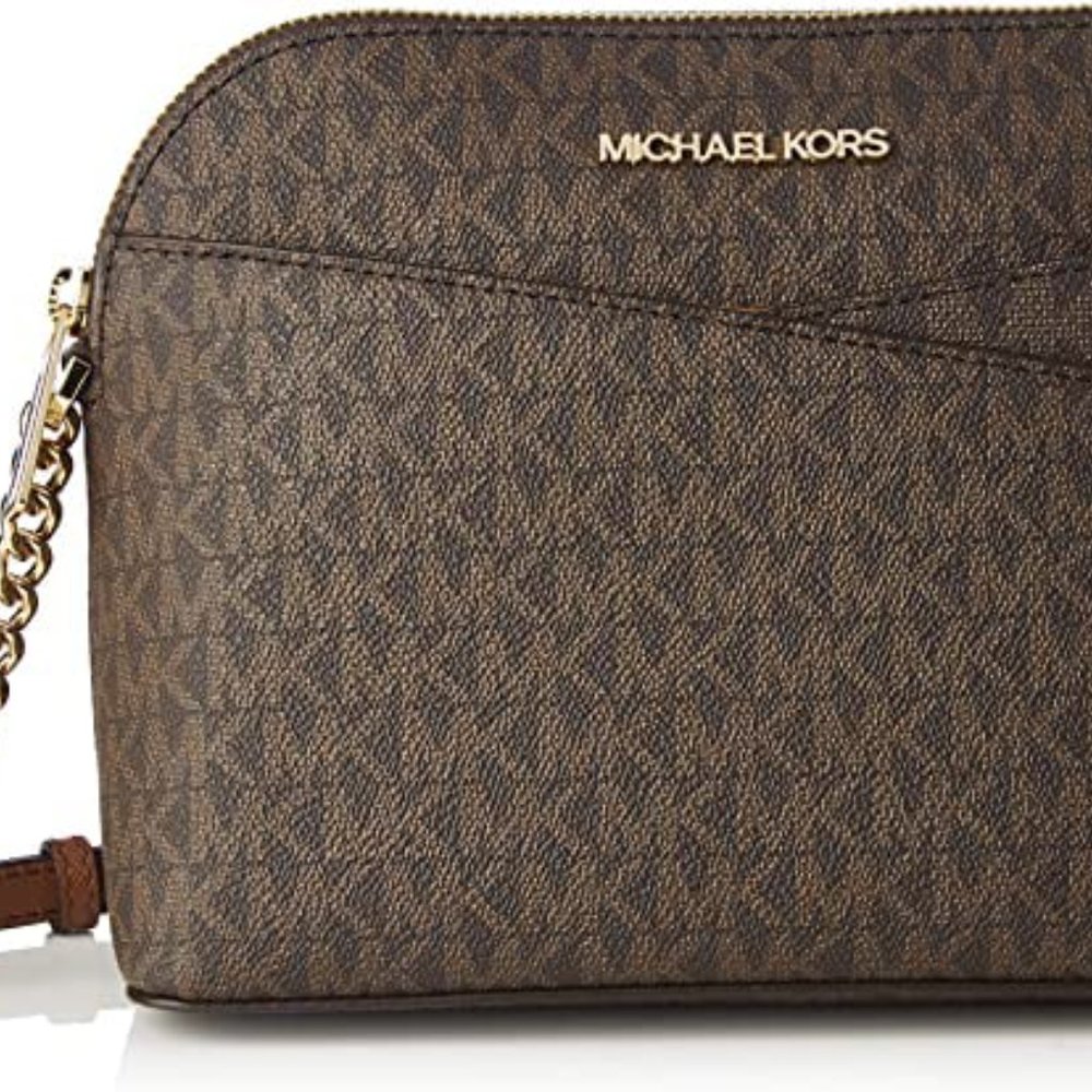 Michael Kors Jet Set Medium Crossbody Leather Handbag